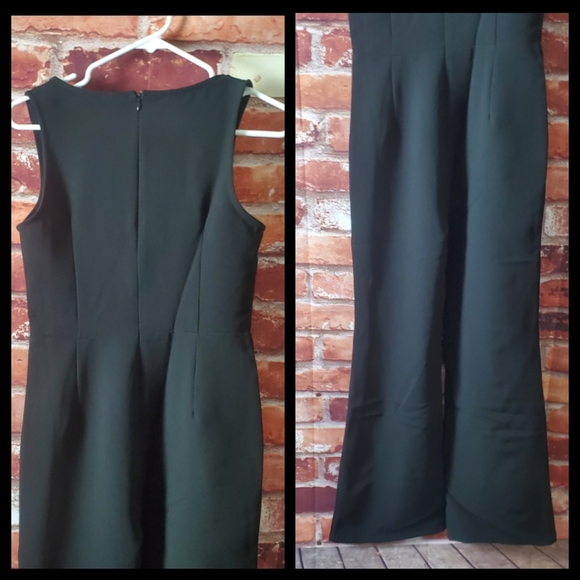 Black Flare Leg Jumpsuit S, M, L, XL NWOT - Picture 4 of 6